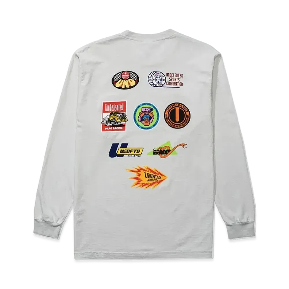 UNDEFEATED Multihitter L/S Tee - 80354 "Grey"