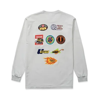 UNDEFEATED Multihitter L/S Tee - 80354 "Grey"