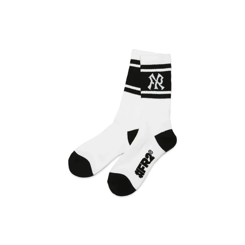 FR2 FR Logo Socks "White"