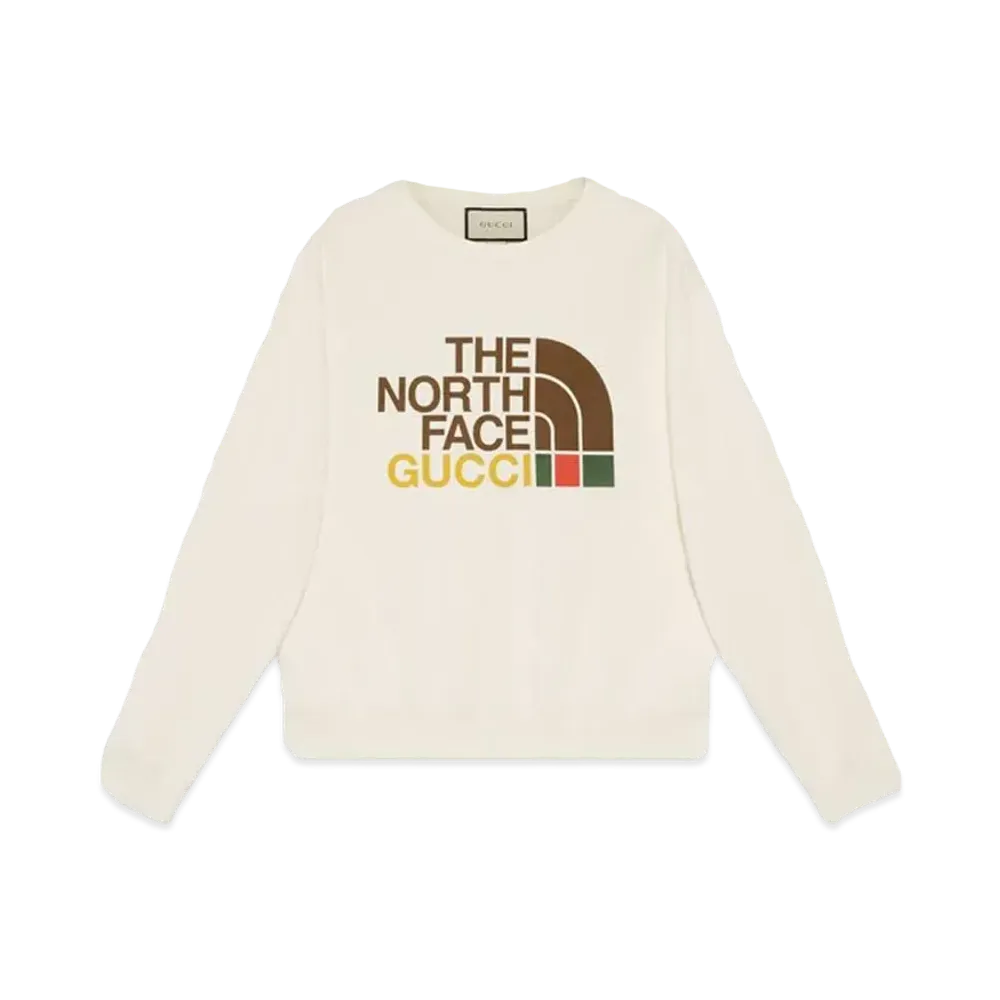 GUCCI x The North Face Cotton Sweatshirt "Beige"