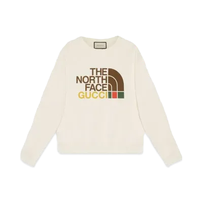 GUCCI x The North Face Cotton Sweatshirt "Beige"