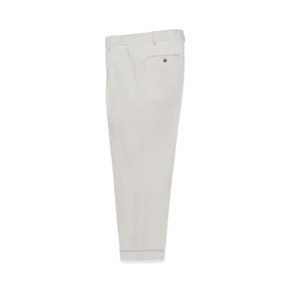 WACKO MARIA Dormeuil / Pleated Trousers (Type-1) "White"