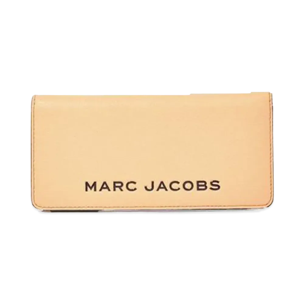 Marc Jacobs The Bold Colorblocked Open Face Wallet "Orange Chiffon Multi"