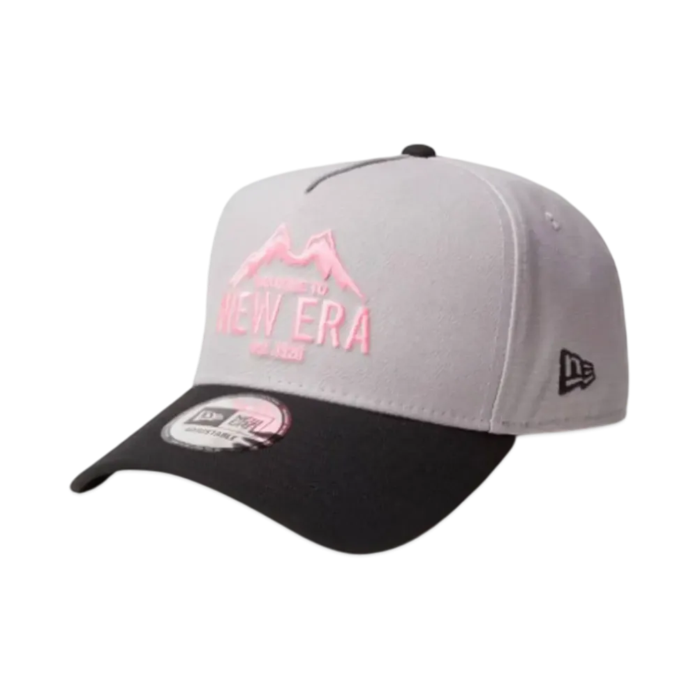 NEW ERA New Era Outdoor 9Forty A-Frame Duck Canvas Mountain Logo "Gray/Black"