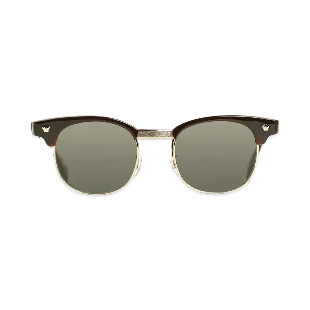 Needles PAPILLON GLASSES-SAMUEL / SUNGLASSES "Black/Green"