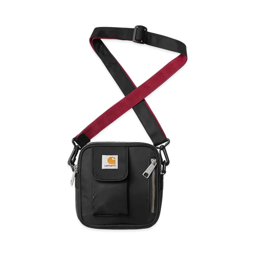 Carhartt WIP Alumni Essentials Bag Small "Black/Scarlet"