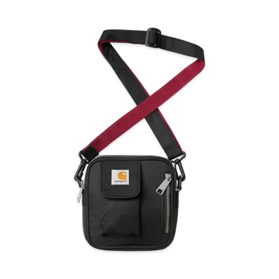 Carhartt WIP Alumni Essentials Bag Small "Black/Scarlet"