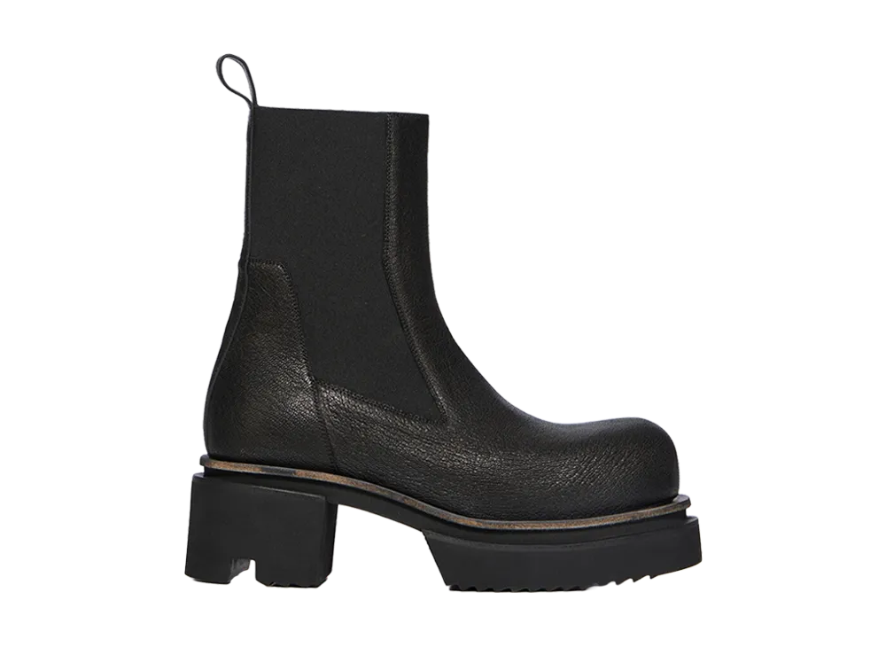 Rick Owens SS26 Beatle Bogun Ankle Boots "Black"