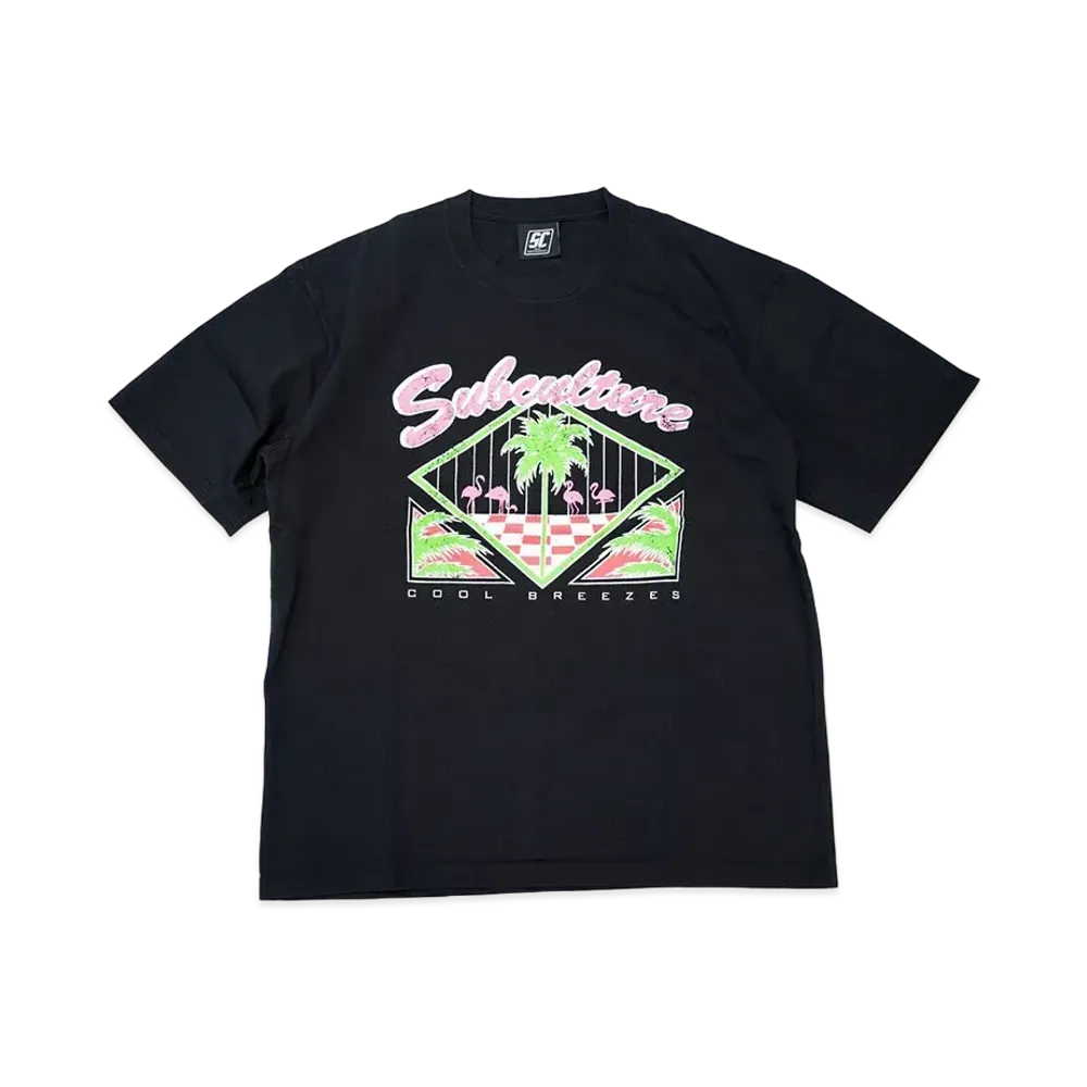 Subculture Flamingo T-Shirt "Black"