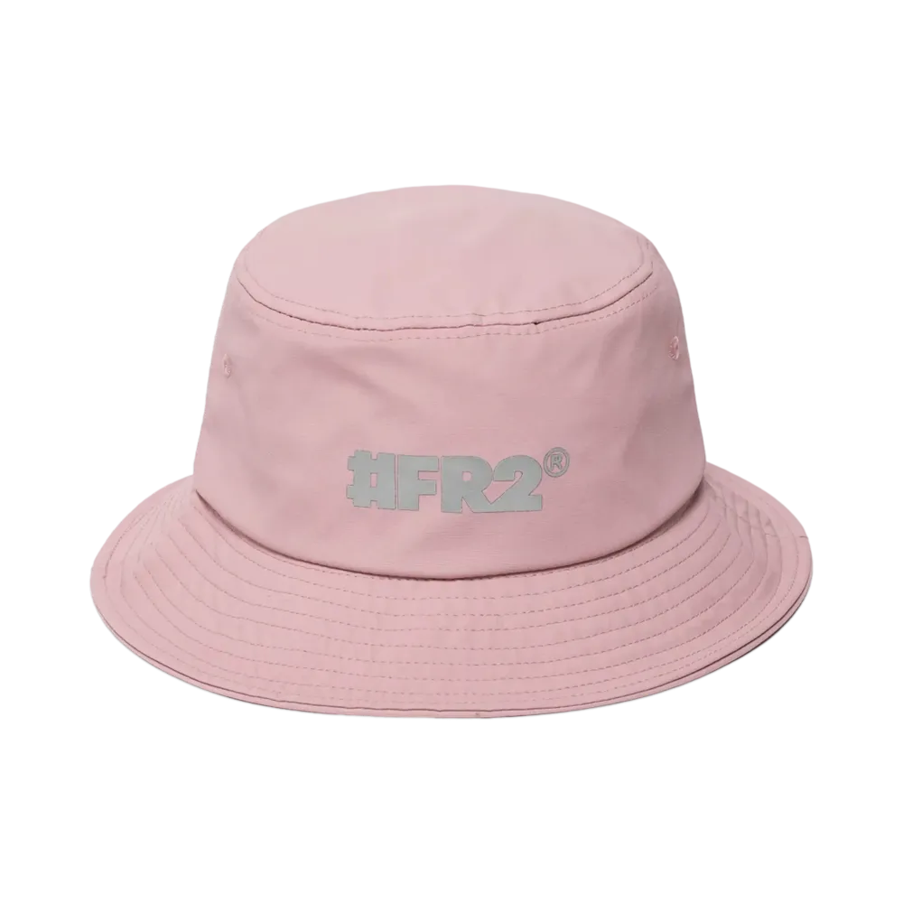 FR2 Reflector Logo Nylon Bucket Hat "Pink"
