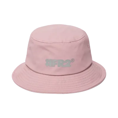 FR2 Reflector Logo Nylon Bucket Hat "Pink"