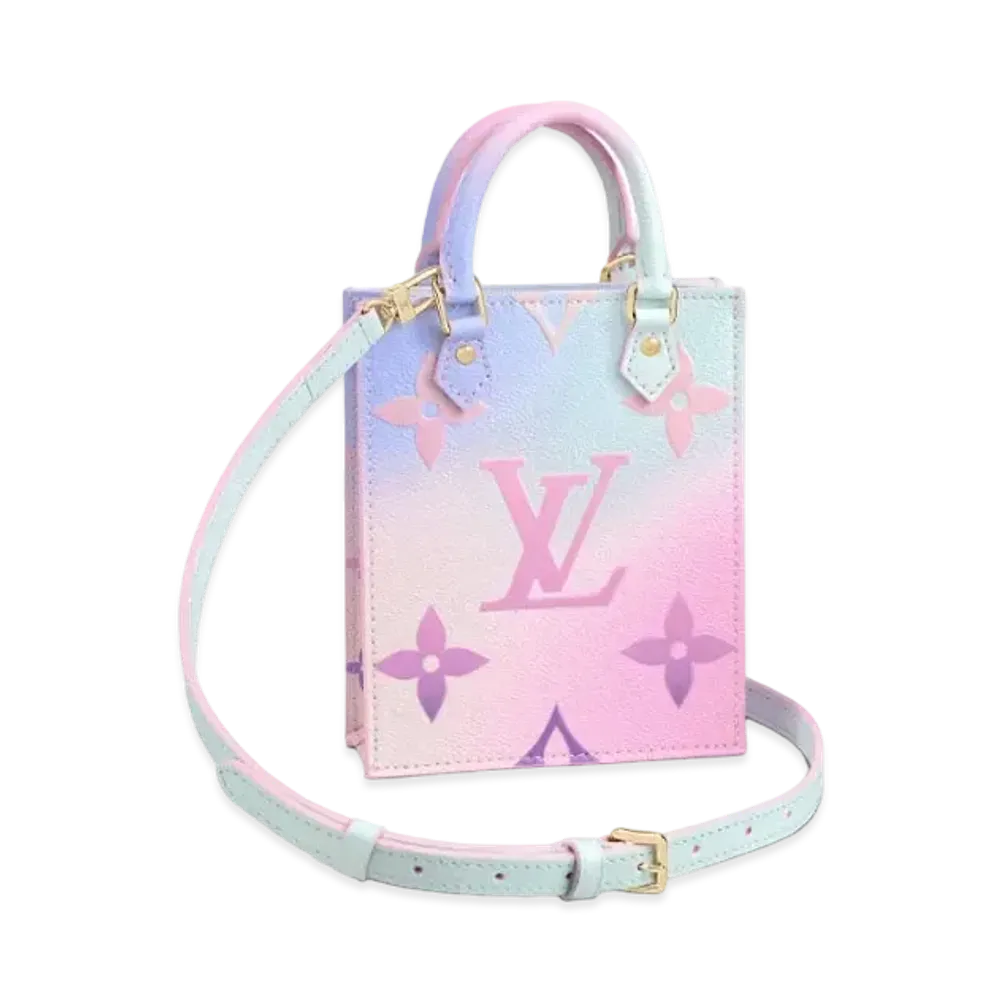 Louis Vuitton Petit Sac Plat Monogram "Sunrise Pastel"