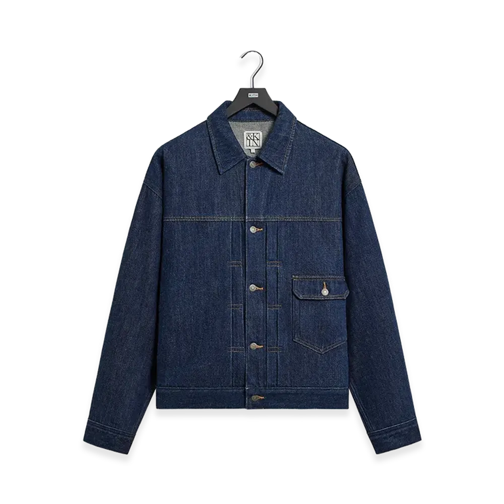 Kith &Kin Rope Twill Alonzo Jacket "Dark Indigo"