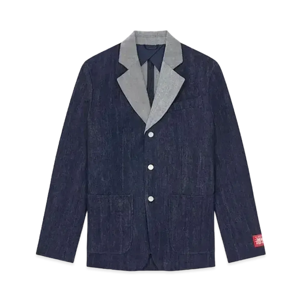 KENZO x Levi's Denim Blazer "Rinse Blue Denim"