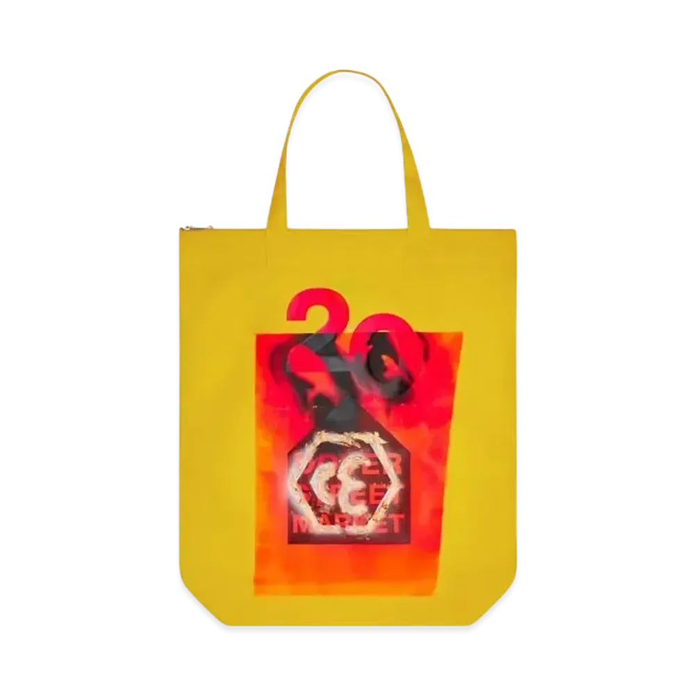 Dover Street Market London x Cav Empt 20th Anniversary Tote "Yellow"