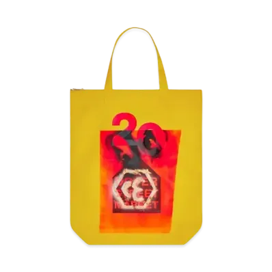 Dover Street Market London x Cav Empt 20th Anniversary Tote "Yellow"