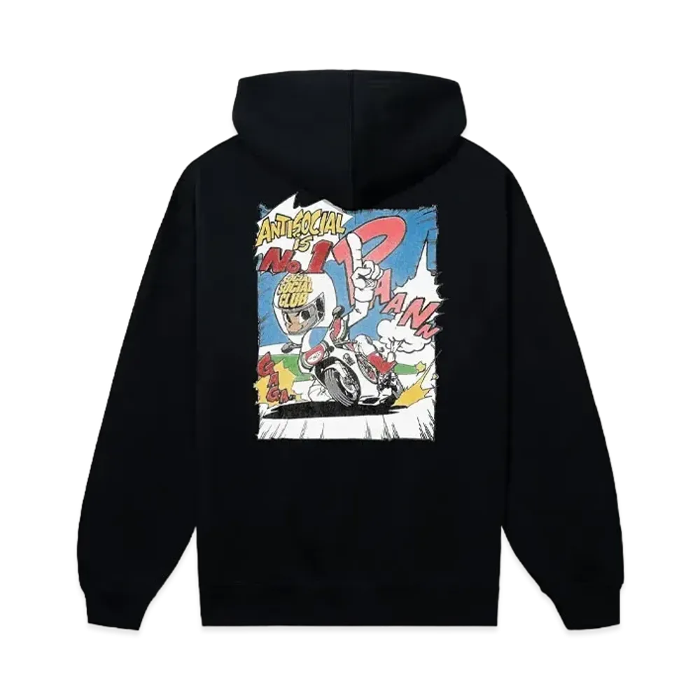 ANTI SOCIAL SOCIAL CLUB First Place Hoodie "Black"