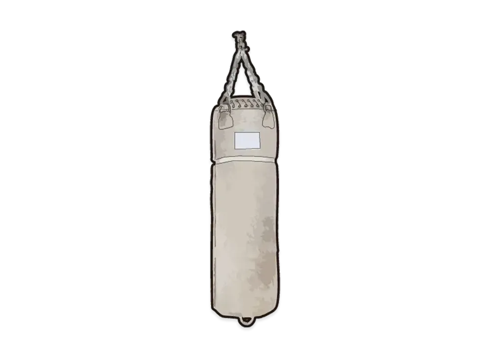 Supreme x MM6 Maison Margiela x Everlast Heavy Bag "Grey"