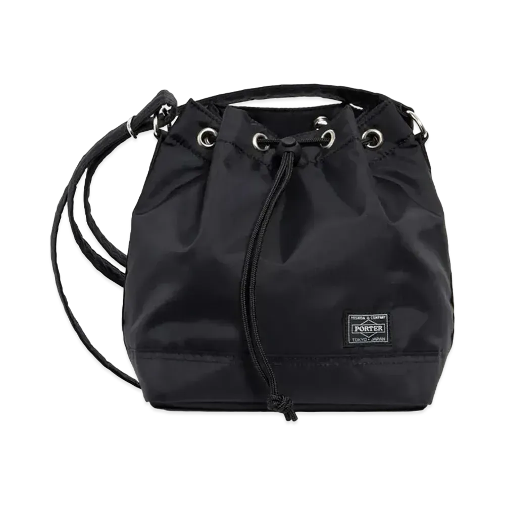 PORTER x Comme des Garçons Kinnchaku Bag "Black"