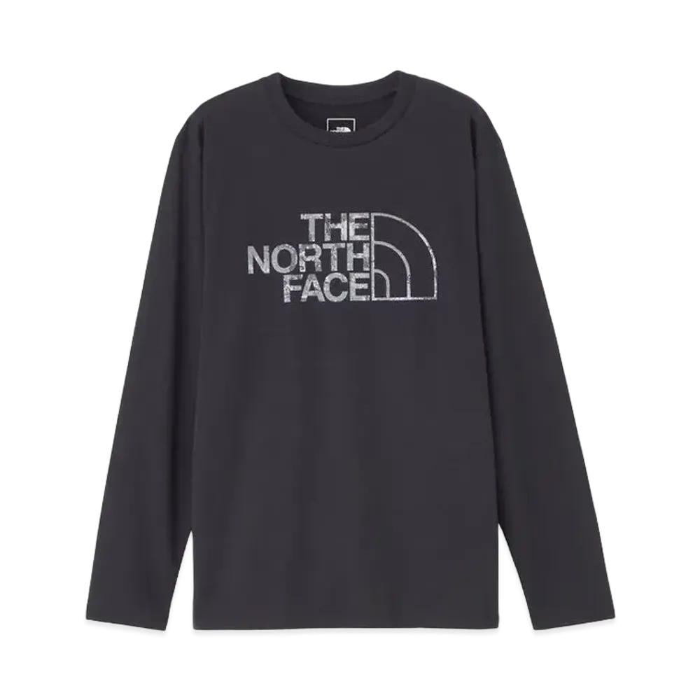 The North Face Long Sleeve Big Logo Tee "Black"
