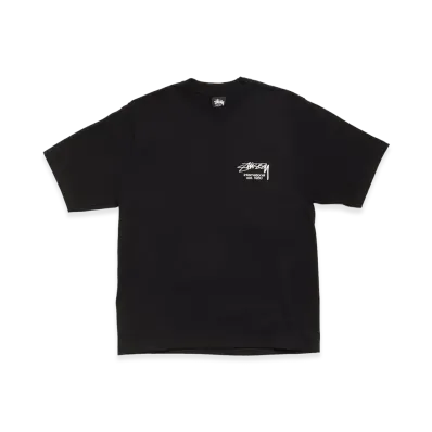Stussy Dice Clock Tee "Black"