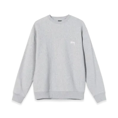 Stussy Overdyed Crew 2021 "Grey Heather"