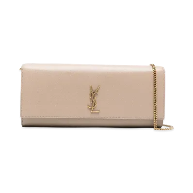 Saint Laurent Women's YSL Bo Kate Baguette "Beige"