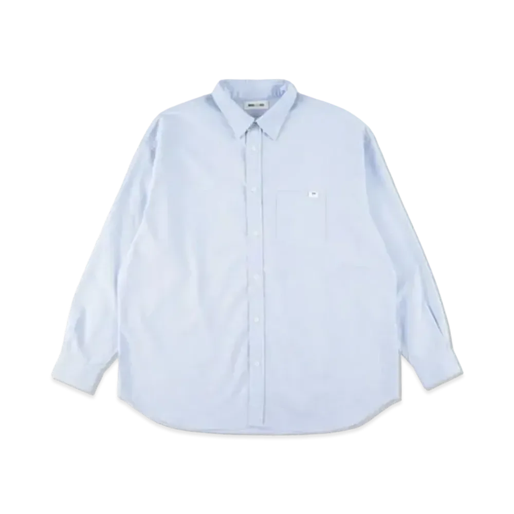 WIND AND SEA Oxford Shirt "Blue"