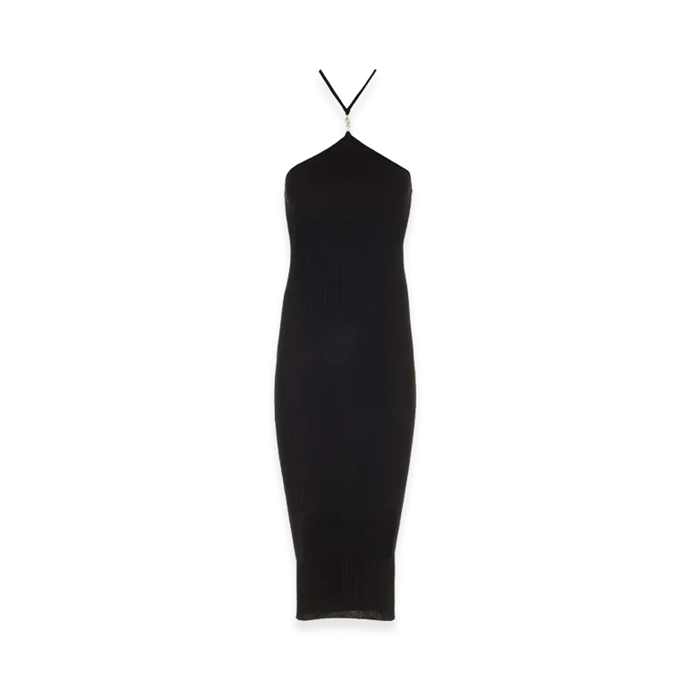 AMIRI Women's Ribbed Cotton "Black"