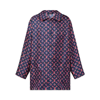 Louis Vuitton Monogram Pajama Shirt "Tricolor"