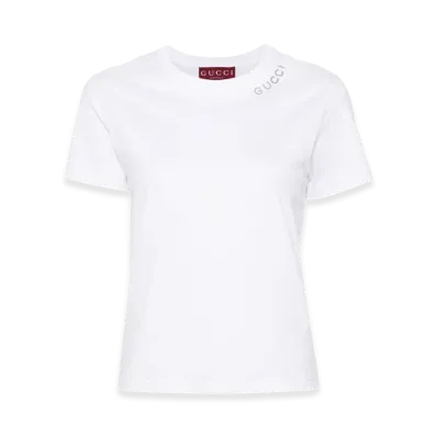 GUCCI Women's Fashion T-Shirt "White"