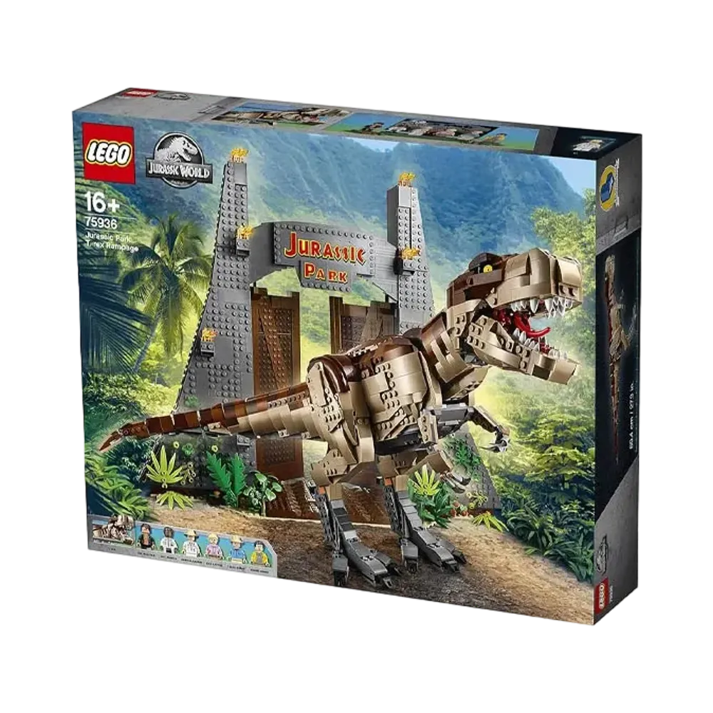 LEGO JURASSIC WORLD "Jurassic Park: T. rex Rampage" [75936]