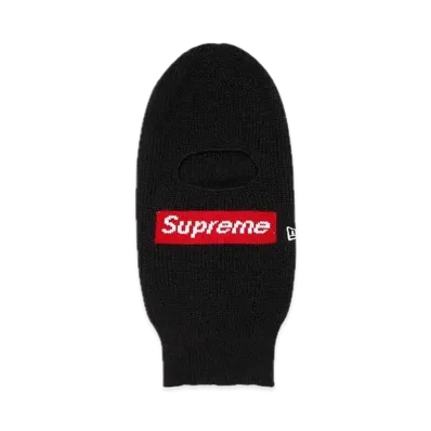 Supreme New Era Box Logo Balaclava "Black"