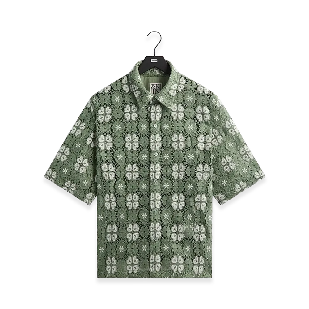 Kith &Kin Retro Floral Lace Harvey Shirt "Cavan"
