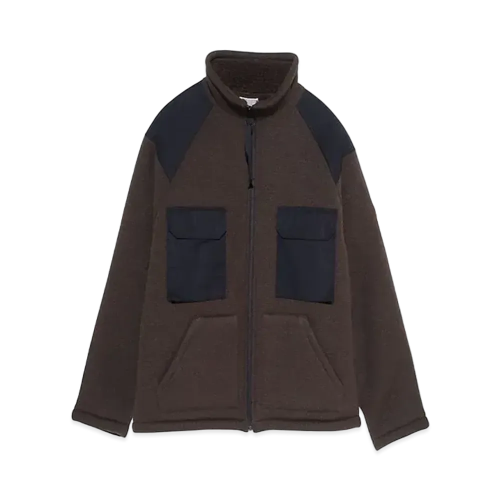 Cav Empt (C.E) BOA FLEECE ZIP UP "Brown"