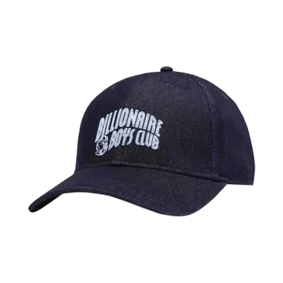 BILLIONAIRE BOYS CLUB DENIM CAP ARCH LOGO "BLACK"