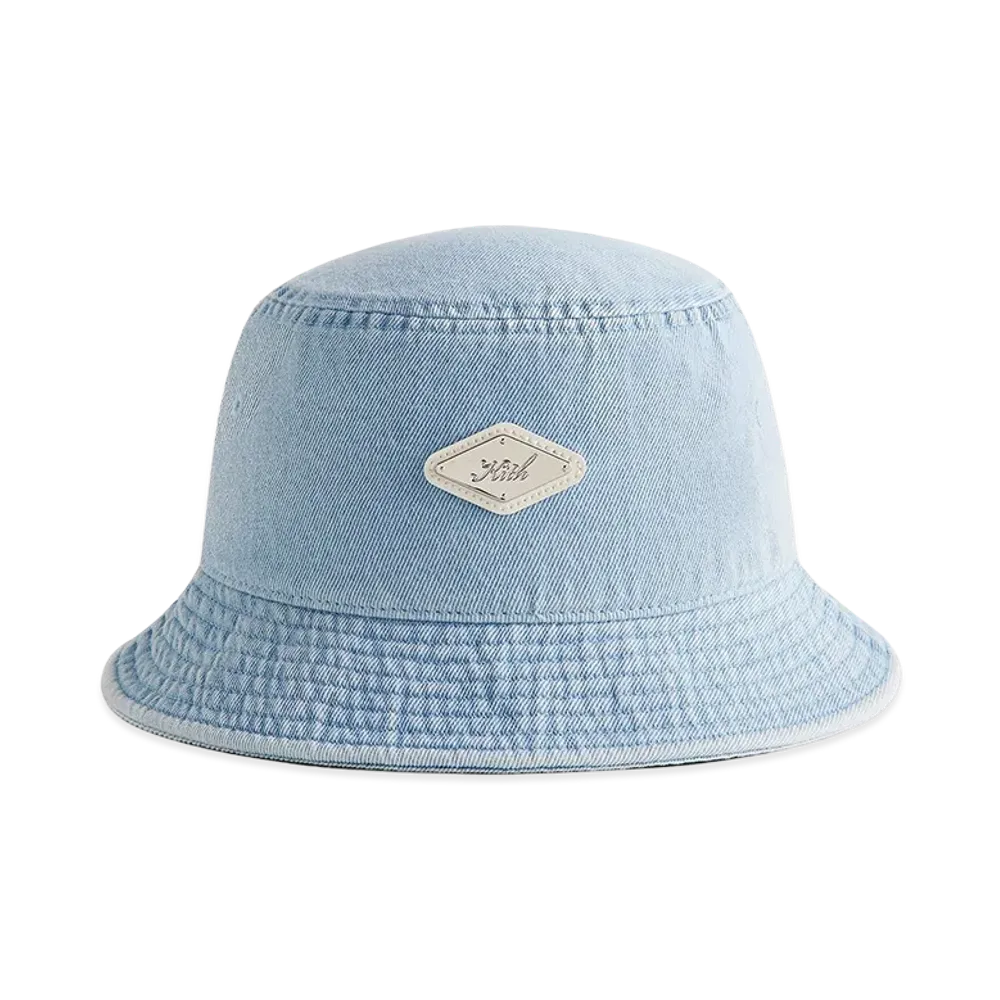Kith Light Indigo Denim Dawson Bucket Hat "Light Indigo"