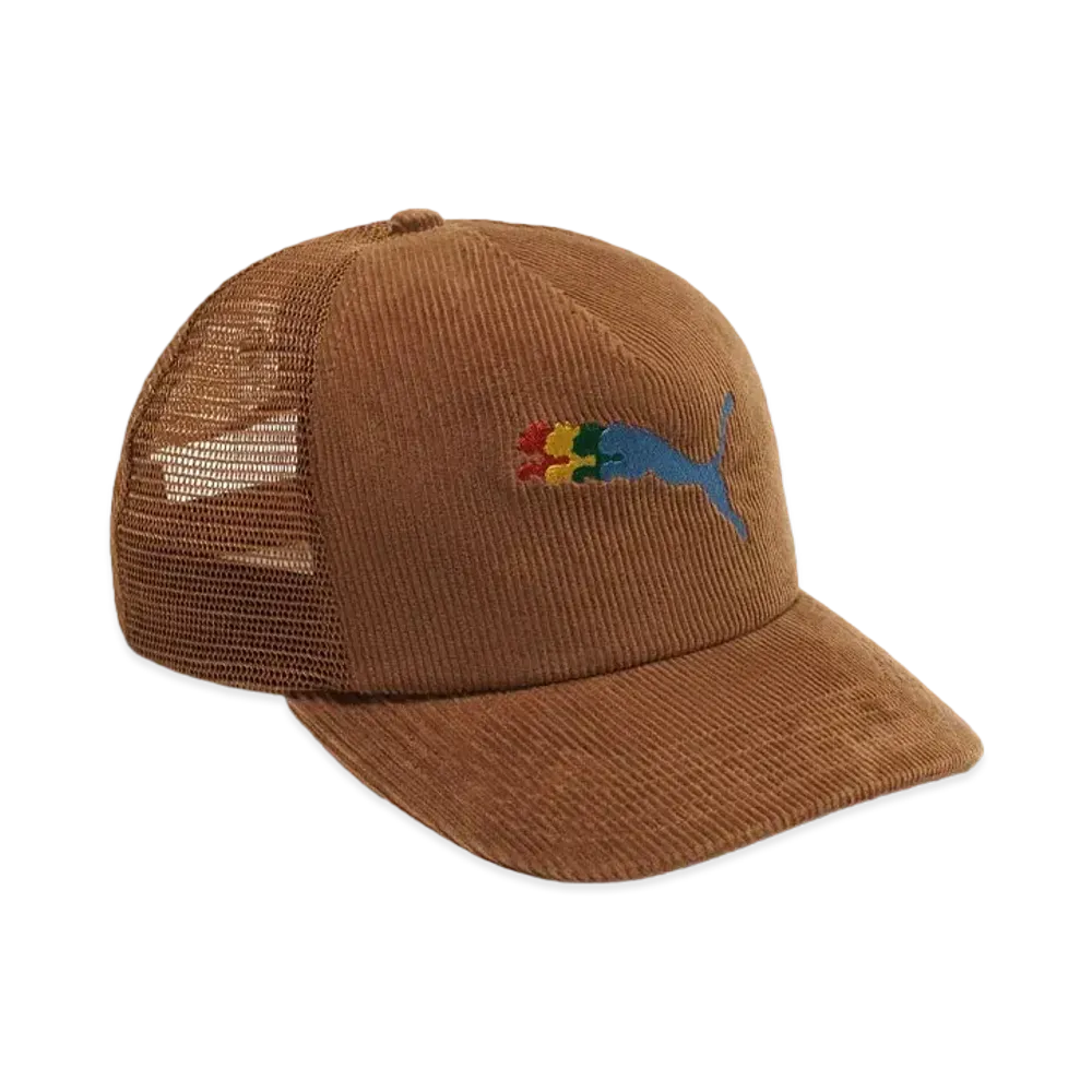 Noah x PUMA Corduroy Mesh Trucker "Brown"