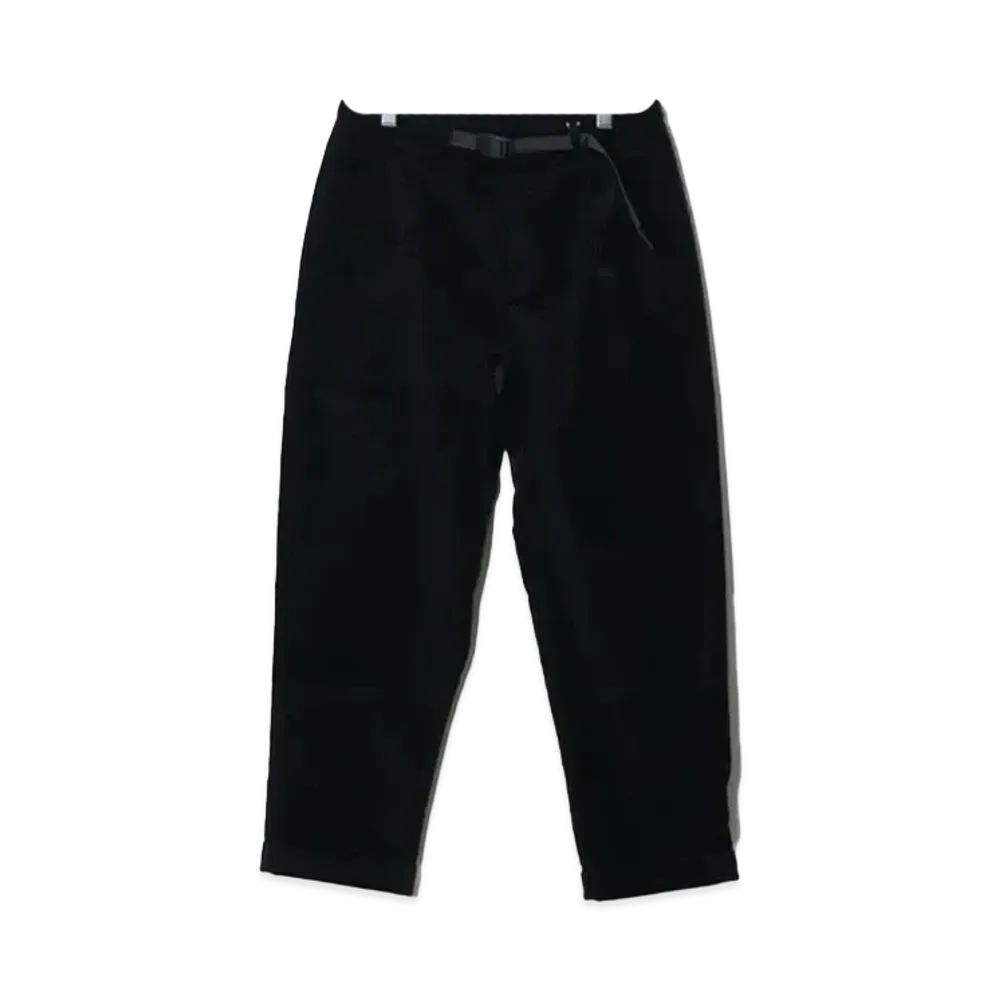 GRAMICCI Stretch Corduroy Tuck Tapared Pant "Black"