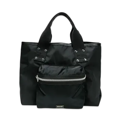 sacai Pocket Tote Bag Medium "Black"