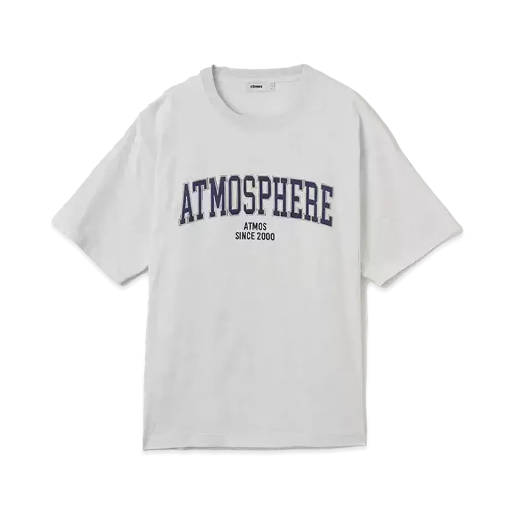 atmos College Logo T-Shirts "Grey"