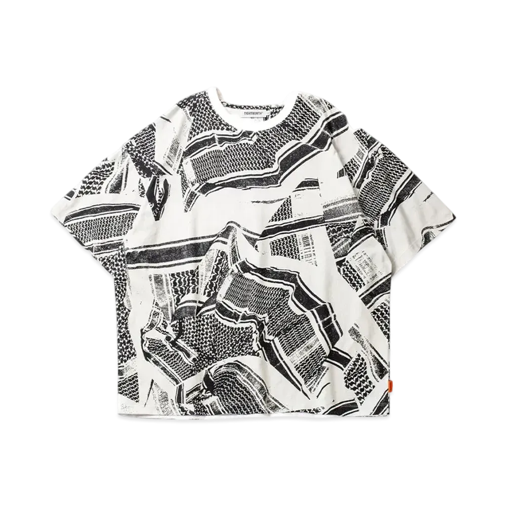 TIGHTBOOTH Shemagh T-Shirt "Ivory"