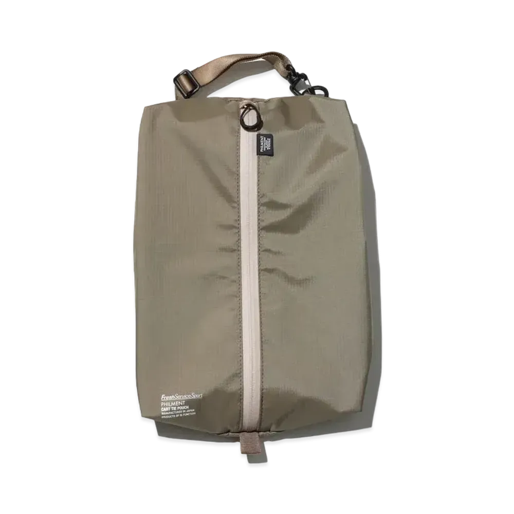 FreshServiceSport PHILMENT x FSS Cart Tie Pouch "Khaki"