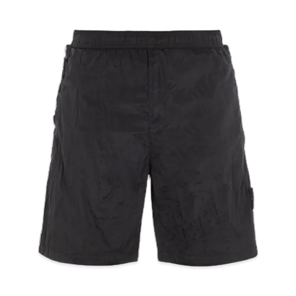 Stone Island L0319 Nylon Metal in Econyl Regenerated Nylon Bermuda Shorts - 23SS "Black"