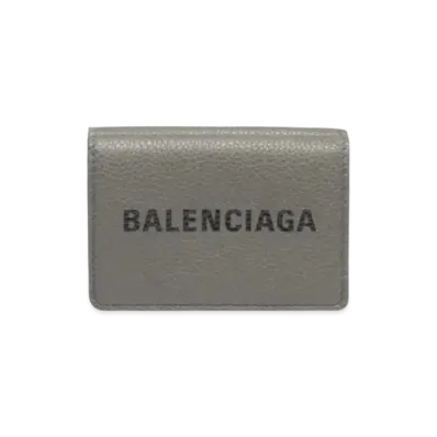 BALENCIAGA Everyday Daily Mini Wallet "Anthracite/Black"