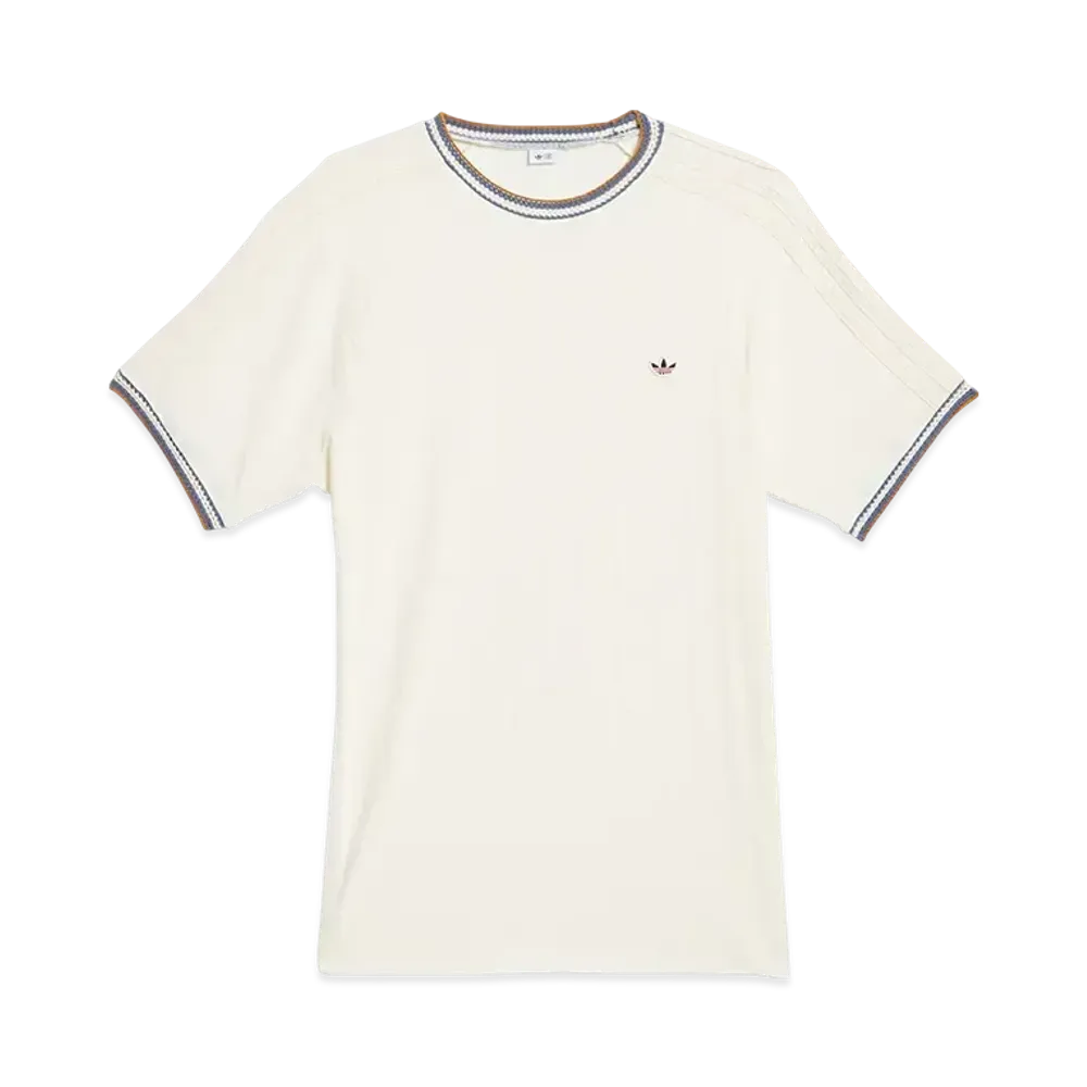 adidas x CLOT Rib Short Sleeve T-shirt by Edison Chen (Gender Neutral) "Cream White"