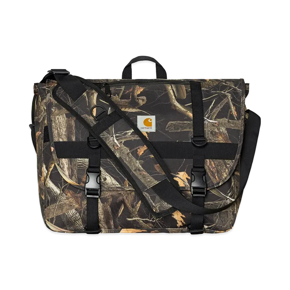 Carhartt WIP Jake Messenger Bag "Camo Feather Tree/Black"