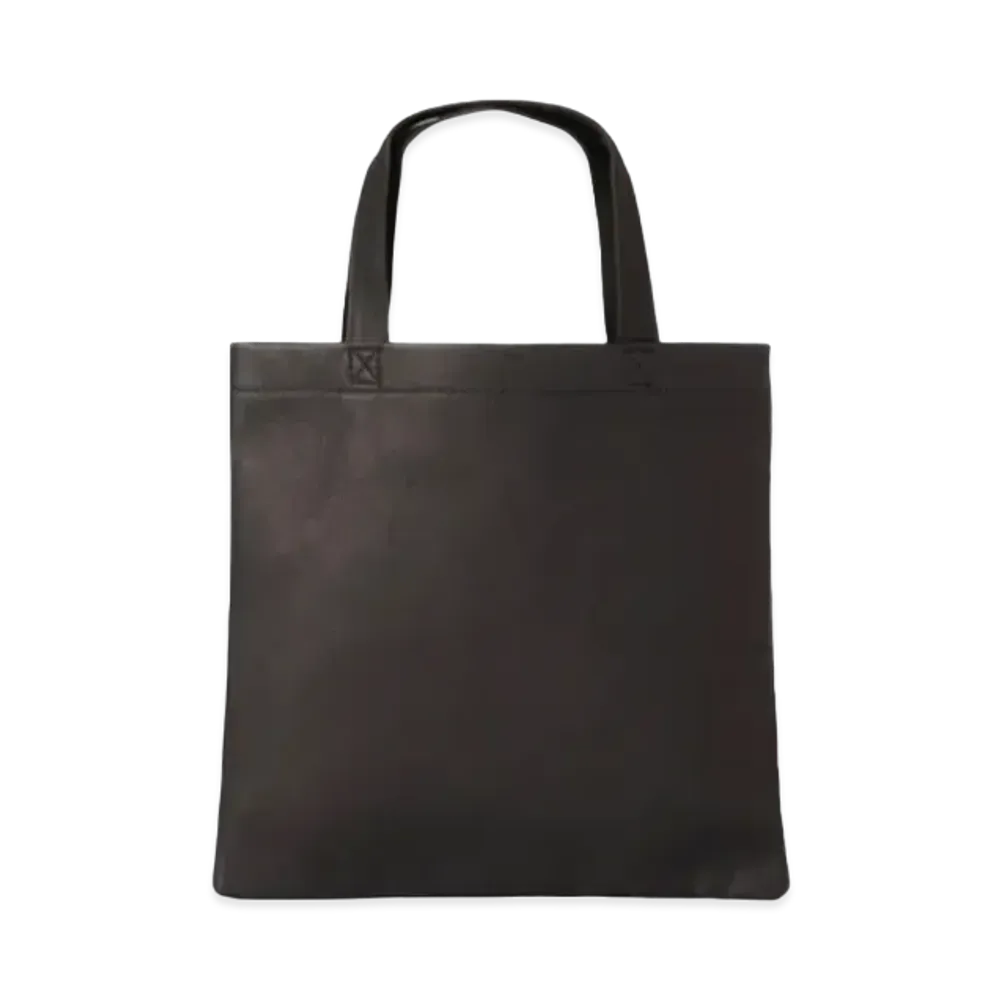 Aeta Double Faced Flat Tote Mini "Black"