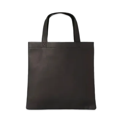 Aeta Double Faced Flat Tote Mini "Black"