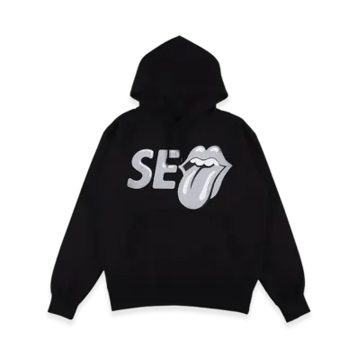 WIND AND SEA x The Rolling Stones Hoodie "Black/Gray"